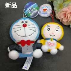 新品☆ドラえもん　2024 地球交響楽＆ドラミちゃん　マスコット　キーホルダー