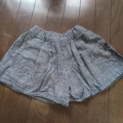 チェック柄 ショートパンツ120cm