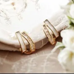 新品未使用✨イヤリング♡ゴールド 高見え耳痛くない　ビジネス　フォーマル　結婚式のサムネイル