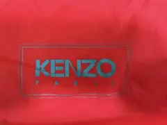 KENZO ケンゾー ナップサック リュック 赤×水色 ロゴプリントのサムネイル