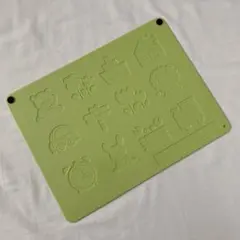 粘土型 押し型 粘土板 工作用 ライトグリーン