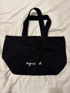 agnes b./アニエスベー ブラックトートバッグ