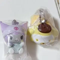 サンリオキャラクターズ GRWMマスコットチャーム　ポムポムプリン、クロミ