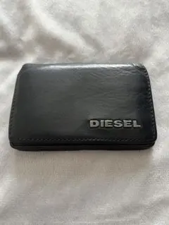 【定価5.5万/希少本革】DIESEL 高級クロコダイル カードケース