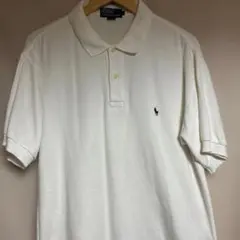 Polo by Ralph Lauren ポロシャツ ホワイト Lメンズ