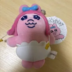 しまむら　おぱんちゅうさぎ　キーホルダー　チャーム　帽子