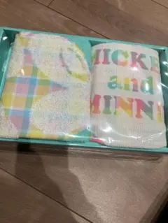 ミッキーとミニー フェイスタオルセット