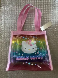 レア ハローキティ ビニールバッグ カオハナ 1998年 平成レトロ 当時物