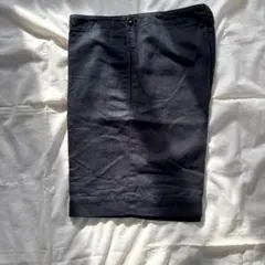 黒 ショートパンツ 後ろポケット付きのサムネイル