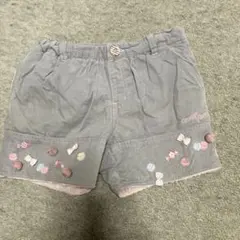 グレー ハーフパンツ キッズ 100cm~