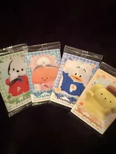 サンリオキャラクターズ ツインウエハース ライブキャラクターver. 4枚セット