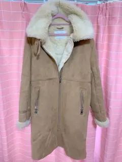 ZARA ムートンコート