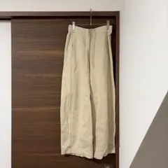 ユニクロ　スウェットパンツ　ジャージ　アイボリー