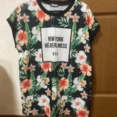 ANAP ハイビスカス柄 メッシュ トップス レディース服 夏服のサムネイル