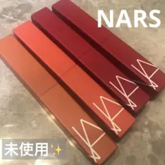NARS 口紅 4本セット未使用まとめ売り赤オレンジピンクコスメ美容メイクアップのサムネイル