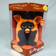 ♡レア　箱　血統書あり　クリスマス限定　ファービー Furby/ファービー・クリスマス限定版・レッド×ホワイト・TOMY