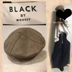 BLACK BY MOUSSY♡ベレー帽