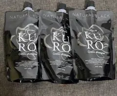 新品 VR クロ クリームシャンプー ナチュラルブラック 400g KURO