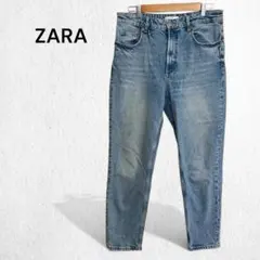 ザラ デニムパンツ スキニー ジーンズ テーパード 色落ち カジュアル М相当