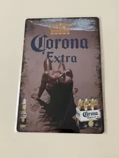 Corona Extra ブリキ看板 メタルプレート レトロ