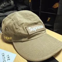 Supreme キャンプキャップ　ブラウン