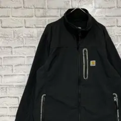 カーハート　アウトドア　ソフトシェルジャケット！ブラックM 1006