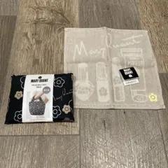 MARY QUANT☆エコバッグ&タオルハンカチセット