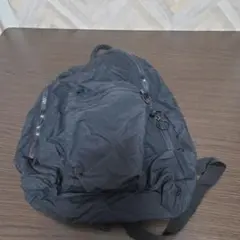 コンパクトリュック エコバッグ ブラック