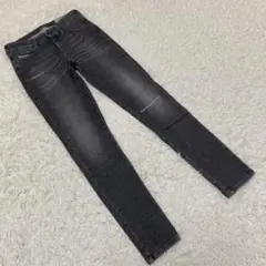 DIESEL ディーゼル　デニムパンツ　Gパン　ダメージ加工　グレー　サイズ28