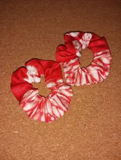 しゅしゅ　２個セット　やや小さめハンドメイド