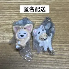 skzoo ガチャ フォクシニー ジニレット 2種セット ボールチェーン