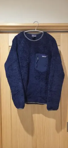 patagonia フリース ロスガトスクルー M ネイビー