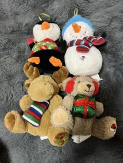 クリスマスオーナメント 4体セット