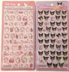 【正規品】ボンボンドロップシールmini ハローキティピンク　クロミ2枚セット