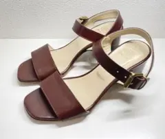 Fabio Rusconi ブラウン ストラップサンダル