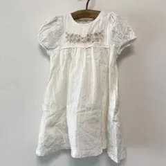 プチマイン petitmain 90size 半袖　ワンピース　女の子