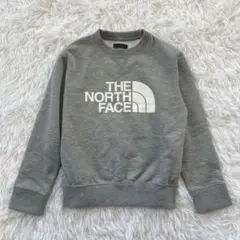 【美品】THE NORTH FACE グレー トレーナー 120cm