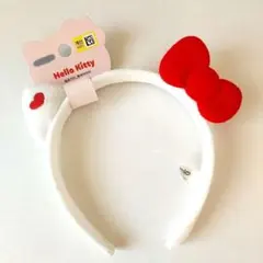 韓国ダイソー　サンリオ　公式商品　ハローキティ　カチューシャ