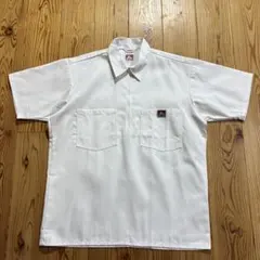 デッドストック 90s USA製 BEN DAVIS ハーフジップ ワークシャツのサムネイル