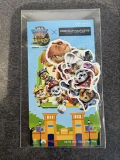 パウパトロール　ザ・ダイノムービー　フレークシール　シールのサムネイル