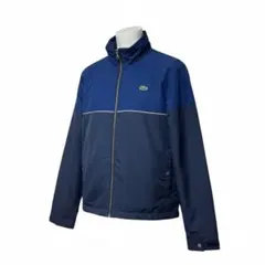 LACOSTE ネイビー ナイロンジャケット US