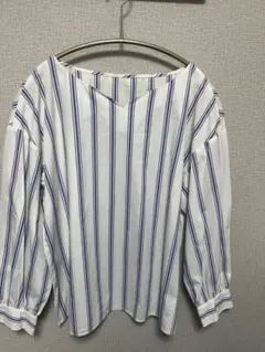 natural beauty basic ストライプシャツ