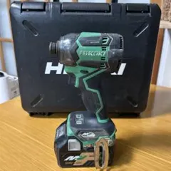 お値下げ中！HiKOKI インパクトドライバー WH36DC バッテリーケース付 
