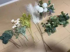 結婚式ウェルカムスペース造花