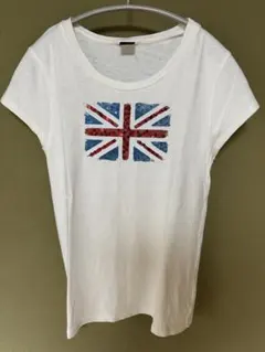 beatrice ユニオンジャック スパンコール Tシャツ 38のサムネイル