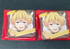 鬼滅の刃 バレンタイン＆ホワイトデー ギフト缶バッジ 缶バッジ 我妻善逸