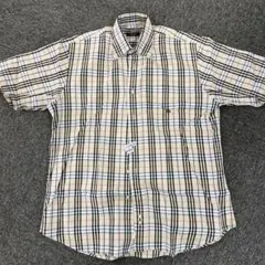 BURBERRY チェック柄 半袖シャツ　古着