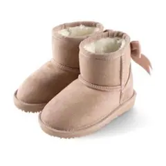 branshes バックリボンブーツ ピンク 18.0cmのサムネイル