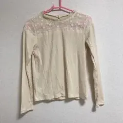 MAJESTIC LEGON カットソー　花　レース　トップス