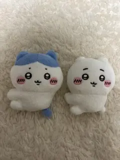 ちいかわ・ハチワレ　クリップぬいぐるみ